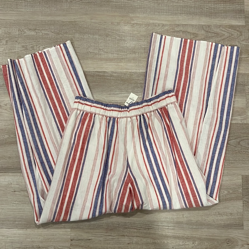 Express Wide Leg Linen Pants - Picture 7 of 7